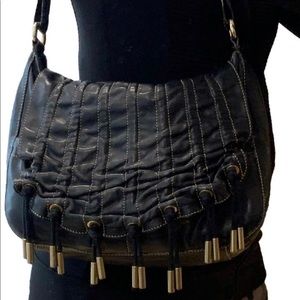 Donna Karan tasseled bag